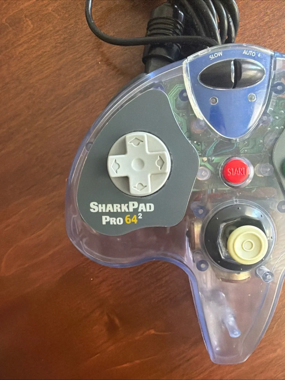 Nintendo 64 InterAct Shark Pad Pro 2 Controller N64 Clear